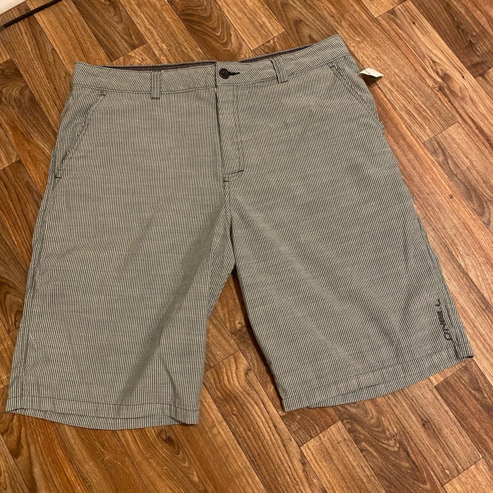 O'Neill Flat Front Pin Stipe Shorts